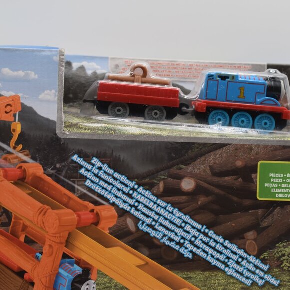 Thomas and Friends Thomas Adventures Explore and Imagine Misty Island Zip-Line - Picture 4 of 11